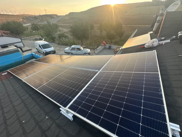 Konut Çatısında 6,2 kW Şebekeden Bağımsız Sistem — 2