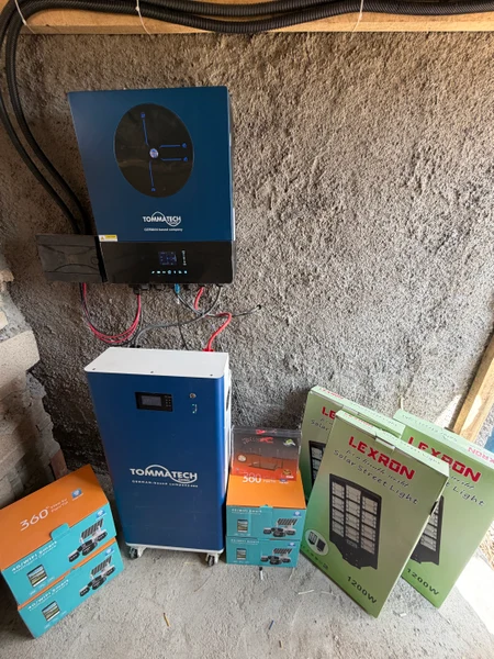 Süt Çiftliğinde 11 kW Şebekeden Bağımsız Sistem — 8